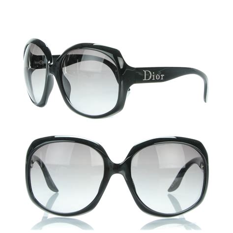 dior glossy sunglasses black|black christian dior sunglasses.